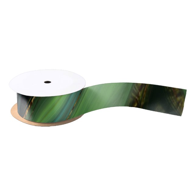 pattern abstract marbled satin ribbon (Spool)