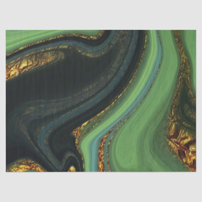pattern abstract marbled tissue paper (Front)