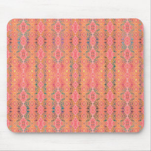 pattern abstract pink mouse mat