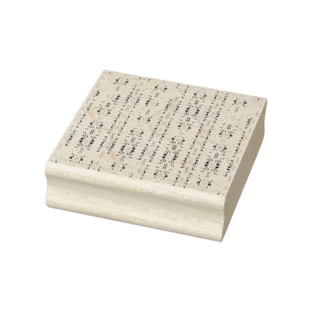 pattern abstract pink rubber stamp (Stamp)