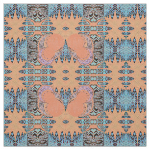 Pattern and Moons Fabric