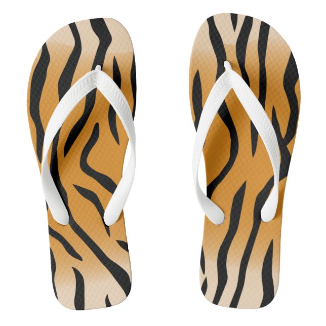 Pattern animal flip flops (Footbed)