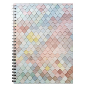 Pattern Art Cute Pastel Patterns Geometric Design Notebook