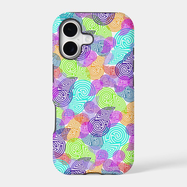 Pattern Art Labyrinths - pastel (Back)