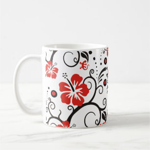 Pattern ARTs - hibiscus decor Coffee Mug