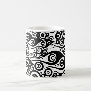 Pattern ARTs - Tattoo circle flames   transparent Coffee Mug