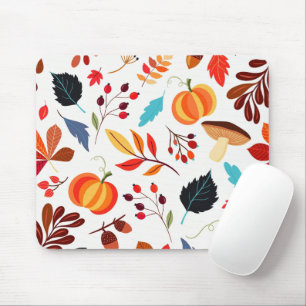 Pattern Autumn Mouse Pad