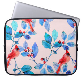 pattern background abstract red kaleidoscope desig laptop sleeve