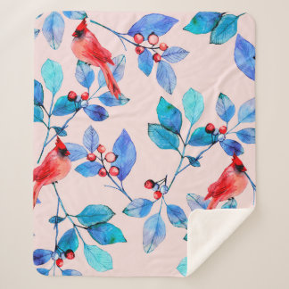 pattern background abstract red kaleidoscope desig sherpa blanket