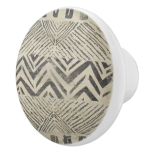 Pattern Bazaar - Geometric Shapes Ceramic Knob