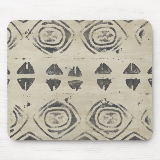 Pattern Bazaar - Rounded and Geometric Shapes Mouse Mat (Front)