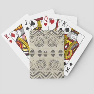 Pattern Bazaar - Rounded and Geometric Shapes Playing Cards