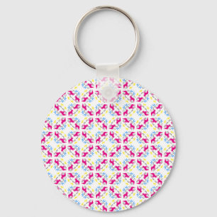 Pattern Bulldogs Key Ring