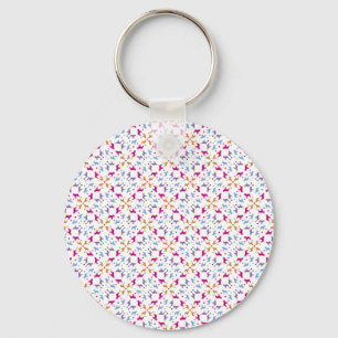 Pattern Bulldogs Key Ring