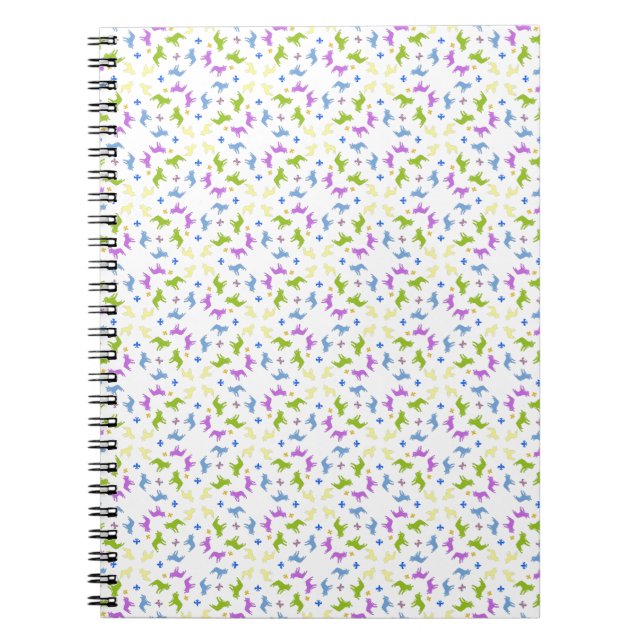 Pattern Bulldogs Notebook (Front)