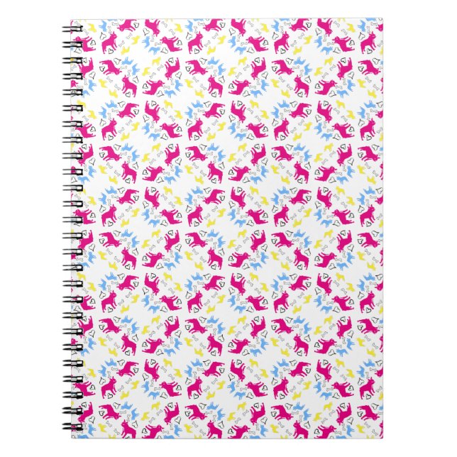 Pattern Bulldogs Notebook (Front)
