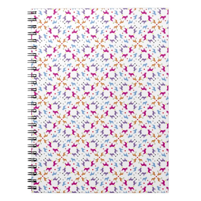 Pattern Bulldogs Notebook (Front)