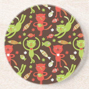 pattern coaster