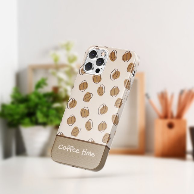 Pattern Coffee beans iPhone Case (Pattern Coffee beans iPhone Case)
