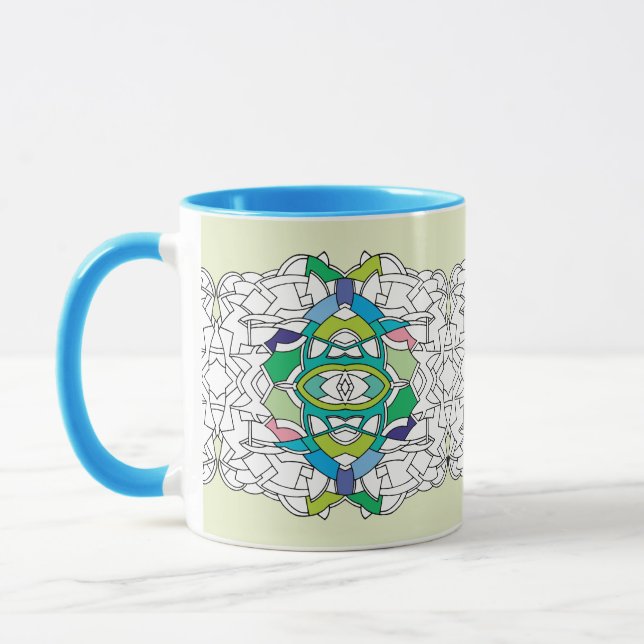 Pattern Coffee Mug (Left)