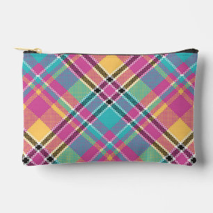 Pattern Colorfull Modern Geometric Vintage        Accessory Pouch