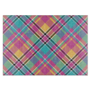 Pattern Colorfull Modern Geometric Vintage Cutting Board