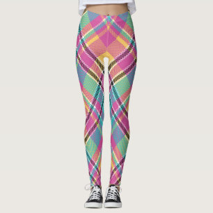Pattern Colorfull Modern Geometric Vintage      Leggings