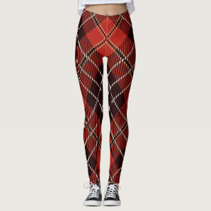  Pattern Colorfull Scottish Geometric Vintage   Leggings