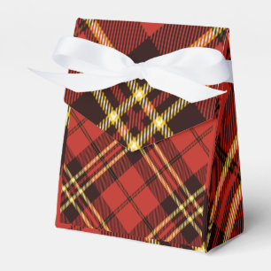 Pattern Colorfull Stylish Scottish Vintage Favour Box