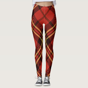 Pattern Colorfull Stylish Scottish Vintage Leggings