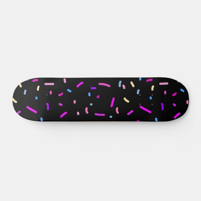  Pattern Colorfull Stylish Summer Party   Skateboard (Horz)