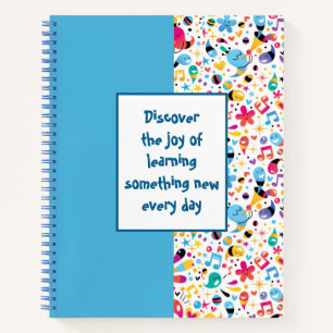 Pattern Colour Doodles Notebook
