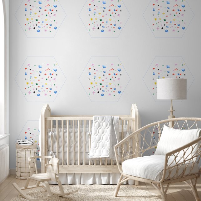 Pattern Colour full  Wallpaper (Kids)