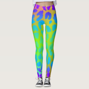 Pattern Colourful Inspiration Retro Cute Leggings