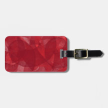 Pattern, colourful, modern & bright luggage tag
