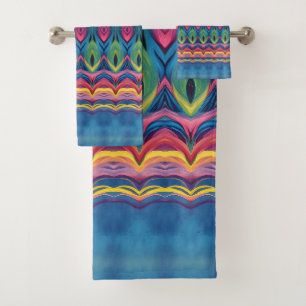 Pattern combo from Unicorn 2 Bath Towel Set