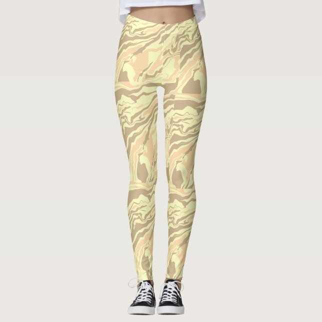 Pattern design legging  (Front)