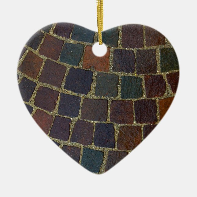 Pattern Designs Ceramic Tree Decoration (Front)