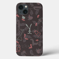 pattern displaying baby animals 1