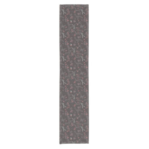 pattern displaying baby animals 1 short table runner