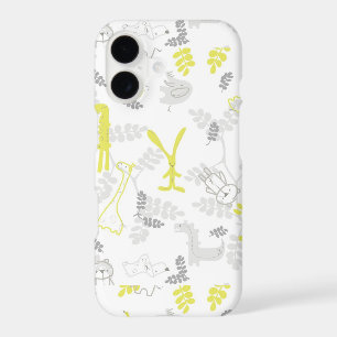 pattern displaying baby animals 2