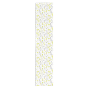 pattern displaying baby animals 2 short table runner