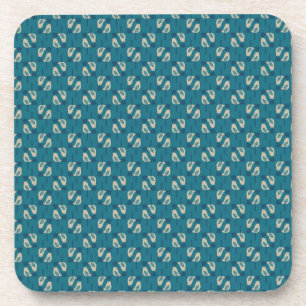 pattern displaying birds coaster