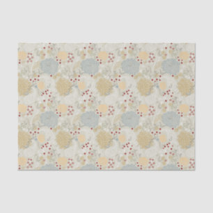 pattern displaying curly garden tissue paper