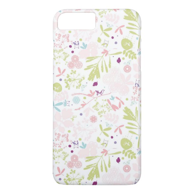 pattern displaying floral Case-Mate iPhone case (Back)