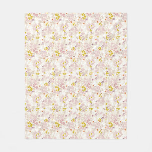 pattern displaying whimsical animals fleece blanket
