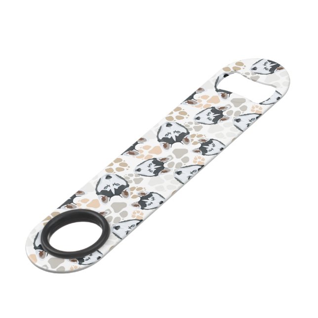 Pattern Dog paws Husky (Front Angled)