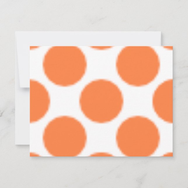 Pattern Dot Orange (Front)
