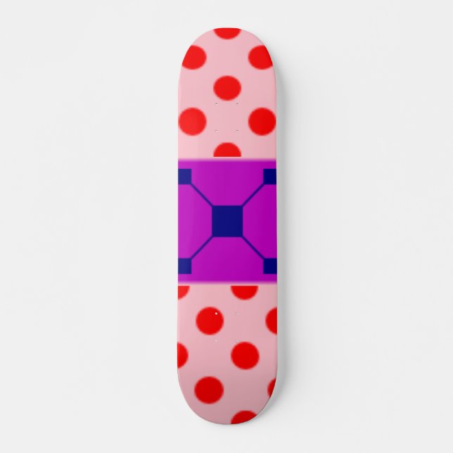 Pattern Dot Skateboard (Front)
