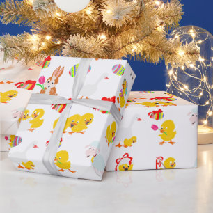 Pattern Easter Party Wrapping Paper